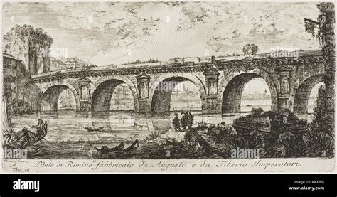 The Bridge at Rimini Built by the Emperors  